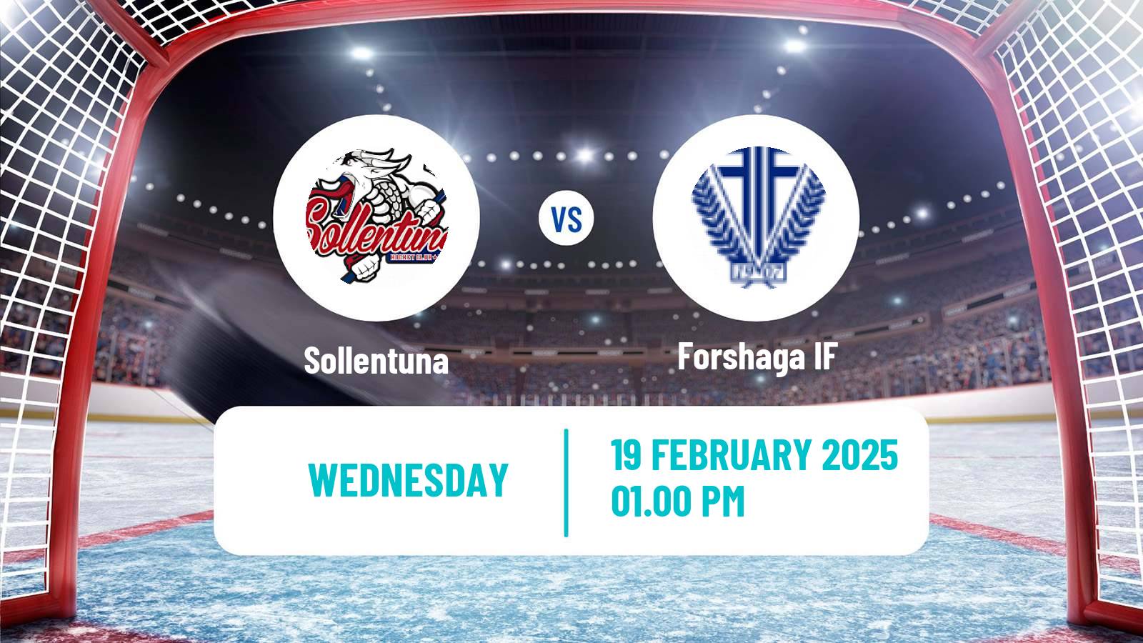 Hockey Swedish Hockey AllEttan Norra Sollentuna - Forshaga