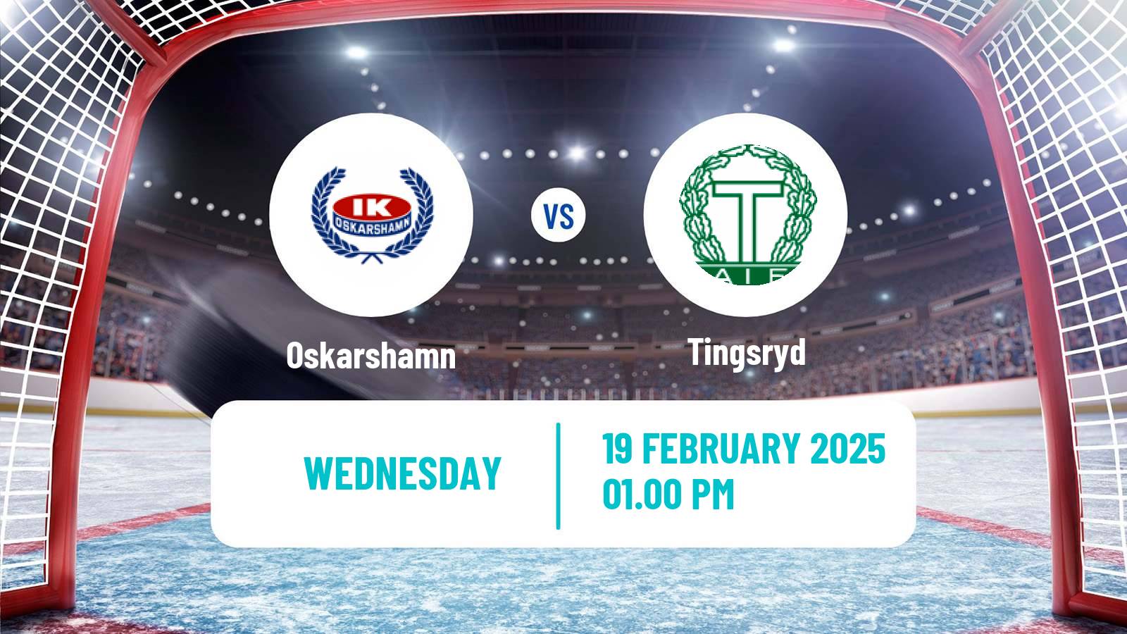 Hockey Swedish Hockey Allsvenskan Oskarshamn - Tingsryd