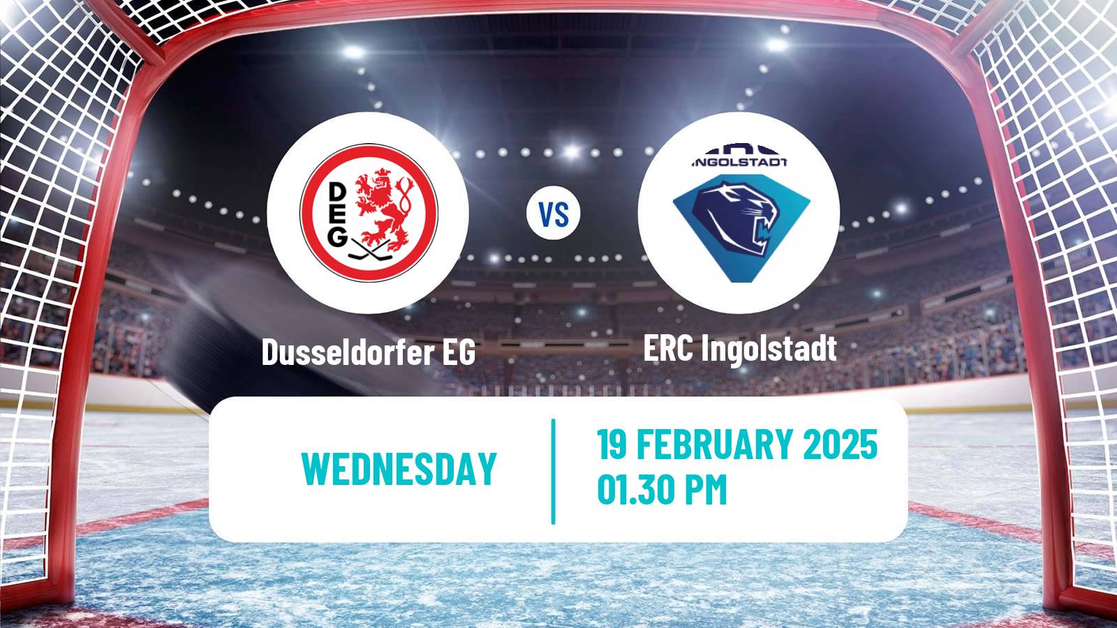 Hockey German Ice Hockey League Dusseldorfer EG - ERC Ingolstadt