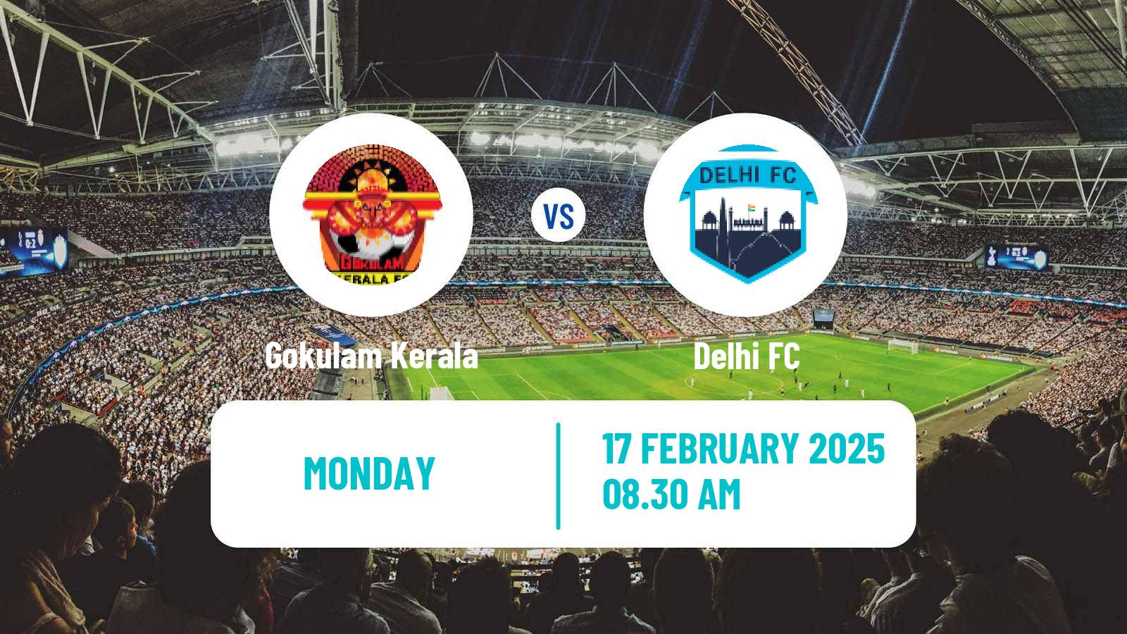 Soccer Indian I-League Gokulam Kerala - Delhi