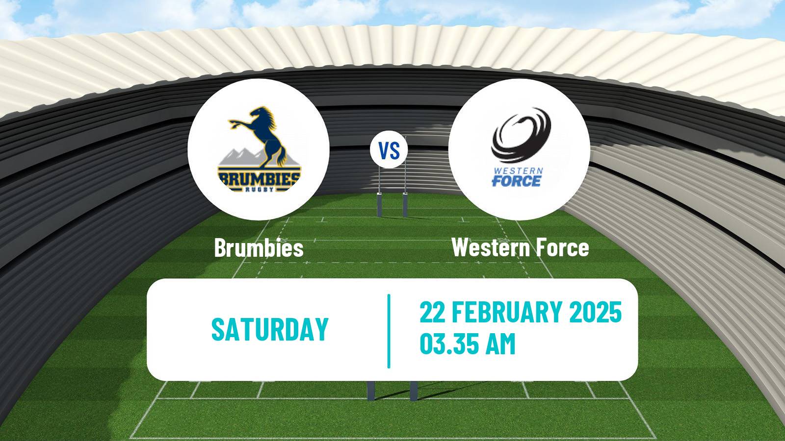 Rugby union Super Rugby Brumbies - Western Force