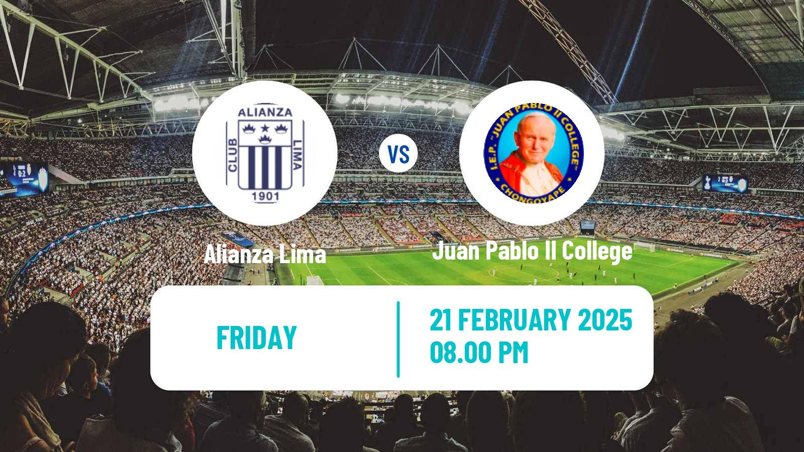 Soccer Peruvian Liga 1 Alianza Lima - Juan Pablo II College