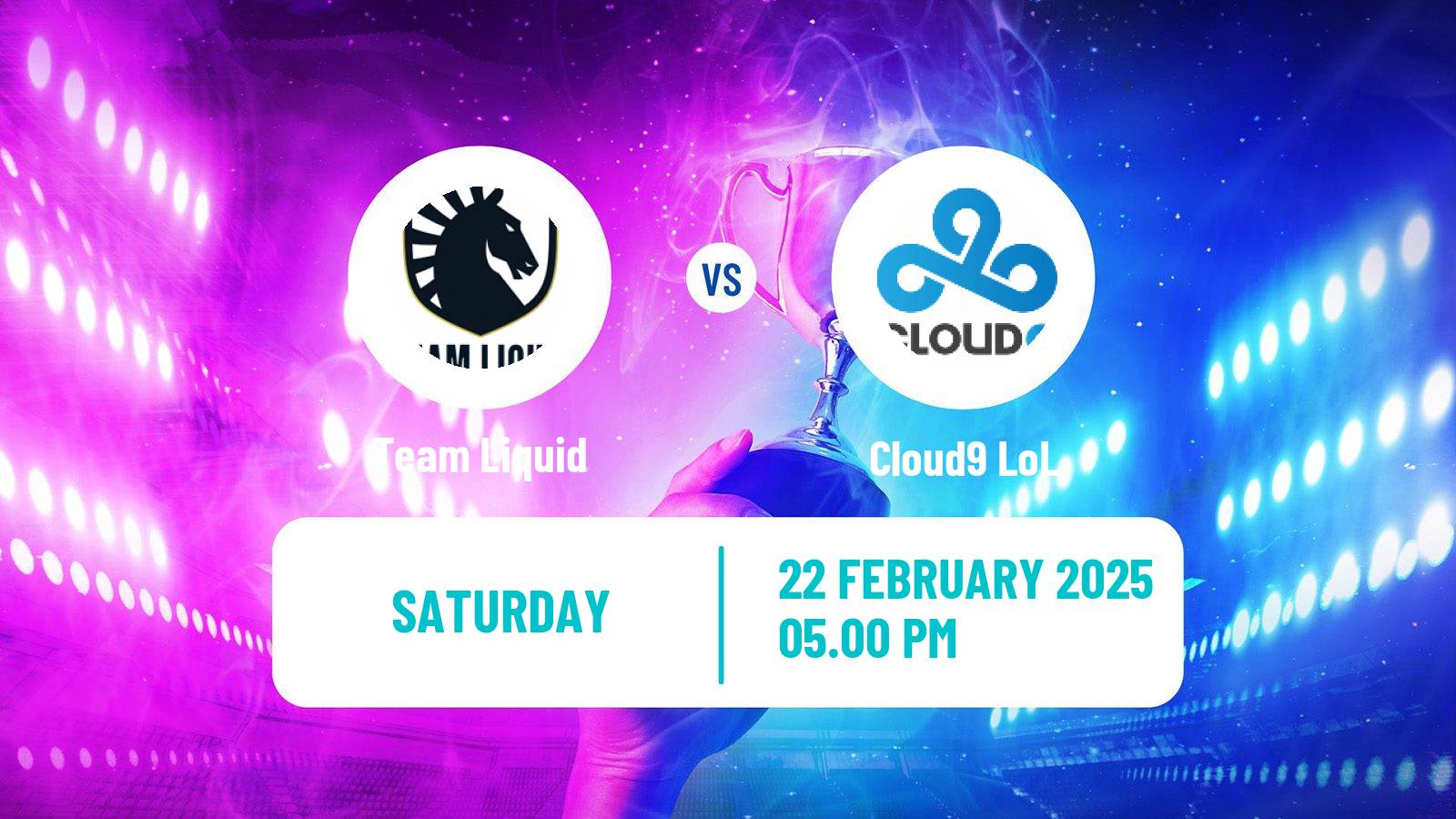 Esports League Of Legends Lta Cross Conference Team Liquid - Cloud9