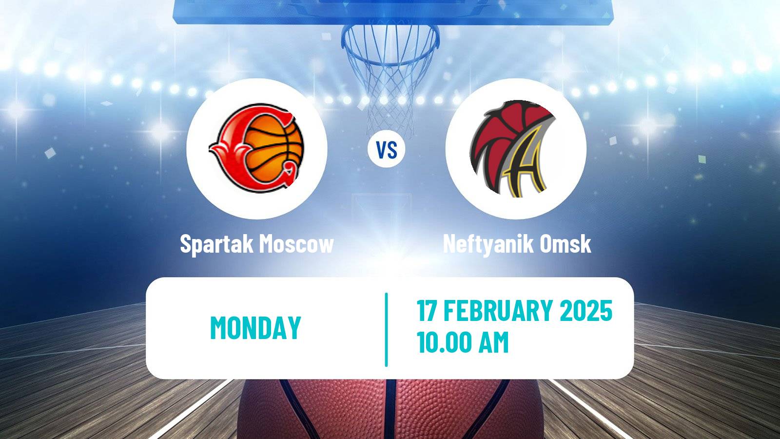 Basketball Russian Premier League Basketball Women Spartak Moscow - Neftyanik Omsk