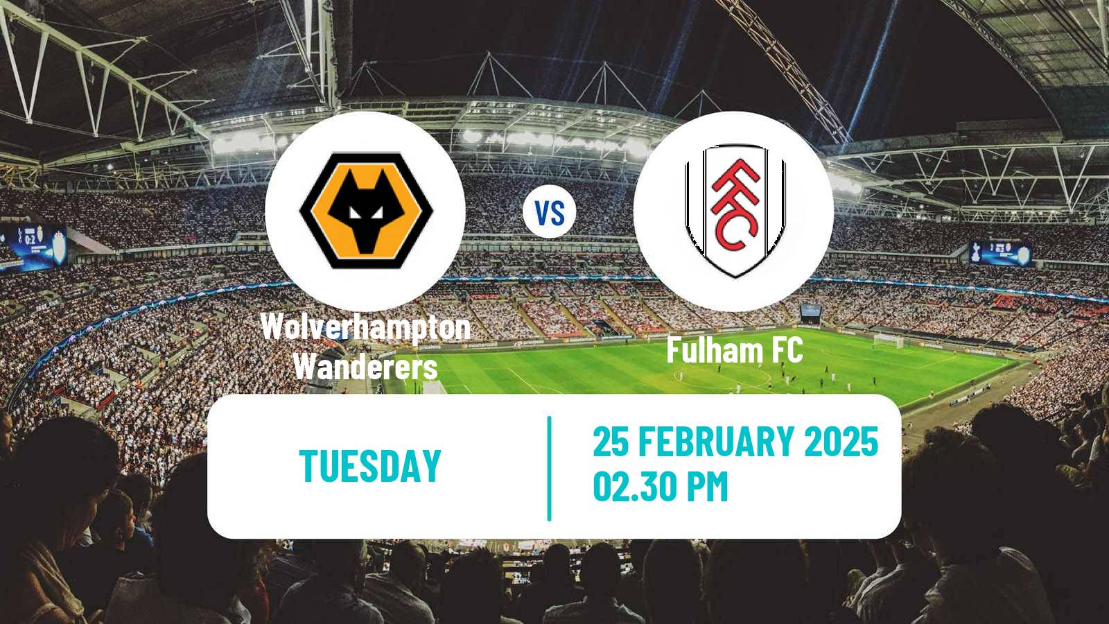 Soccer English Premier League Wolverhampton Wanderers - Fulham