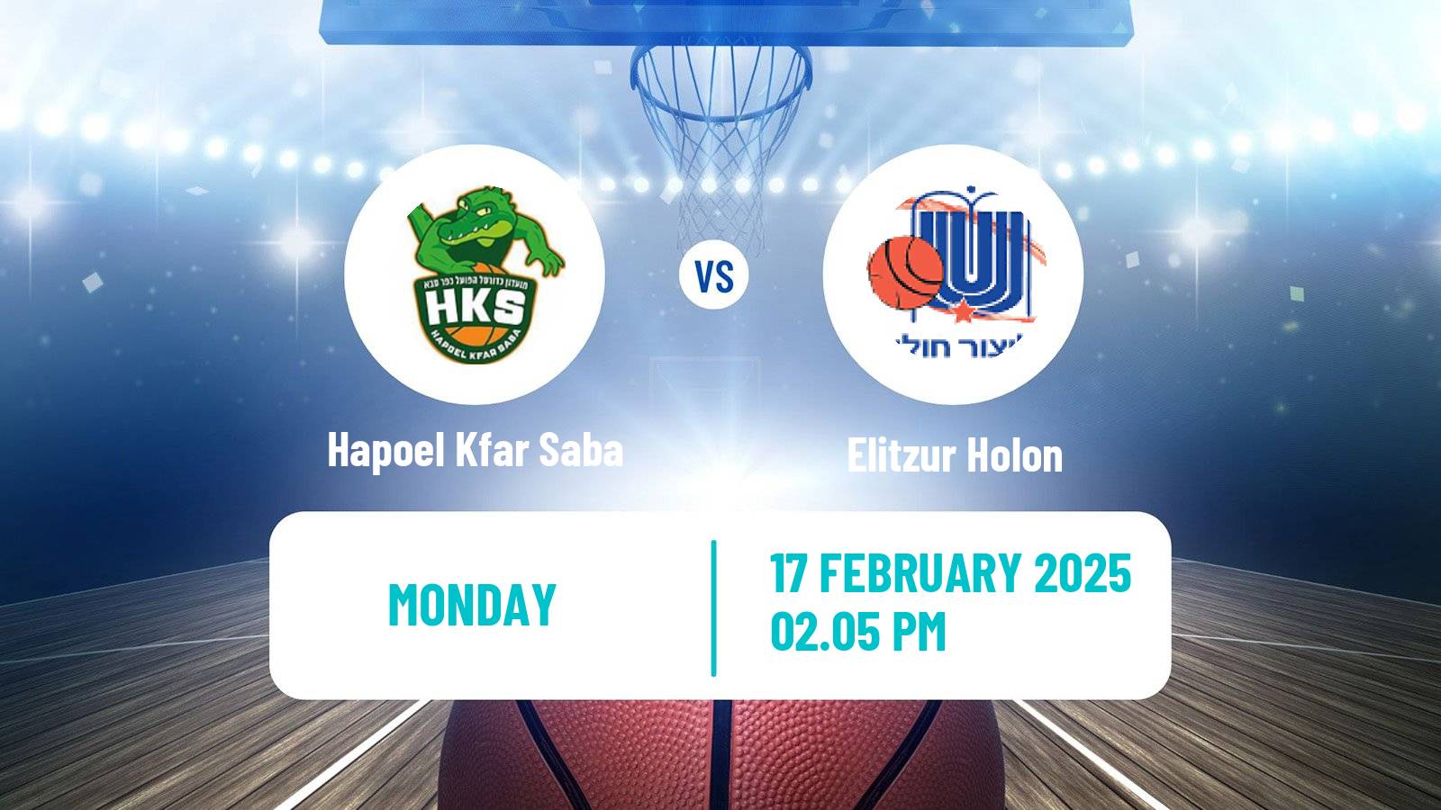 Basketball Israeli WBL Women Hapoel Kfar Saba - Elitzur Holon