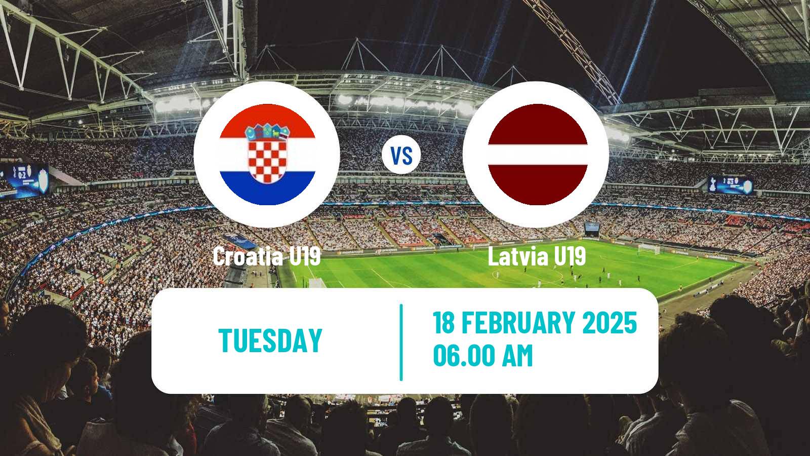 Soccer Friendly Croatia U19 - Latvia U19