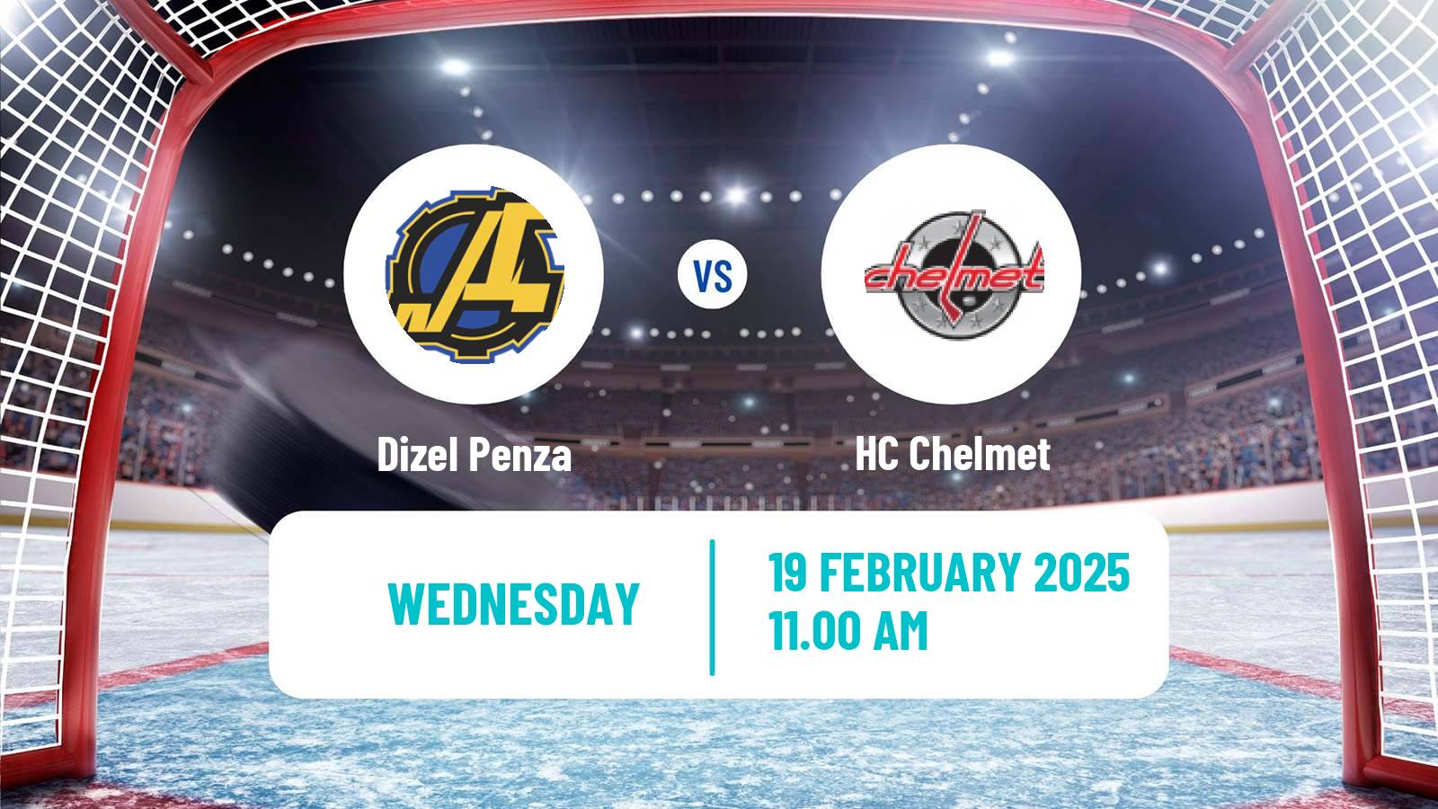 Hockey VHL Dizel Penza - Chelmet