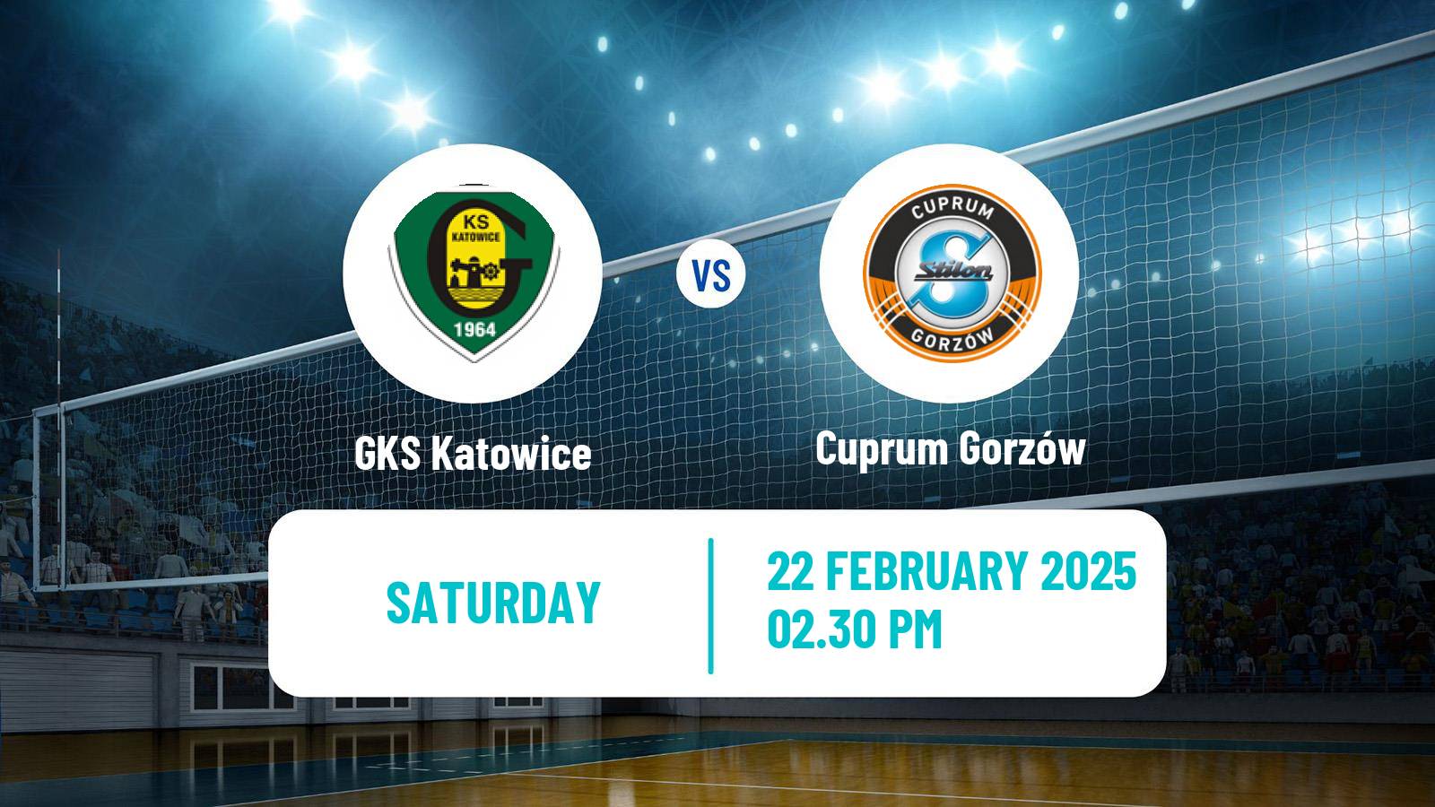 Volleyball Polish PlusLiga GKS Katowice - Cuprum Gorzów