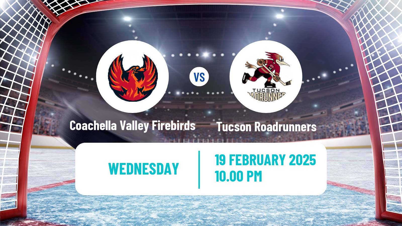 Hockey AHL Coachella Valley Firebirds - Tucson Roadrunners