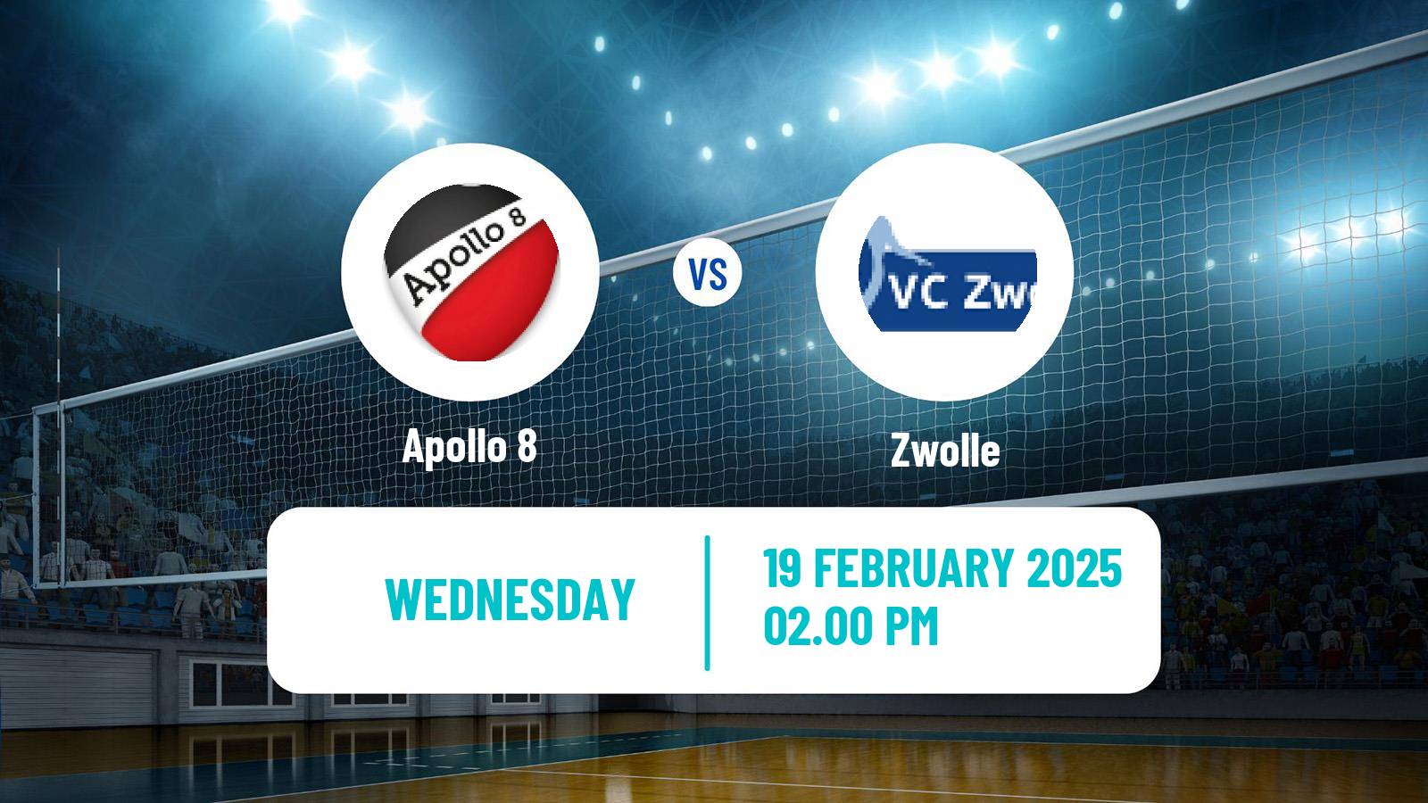 Volleyball Dutch Eredivisie Volleyball Women Apollo 8 - Zwolle