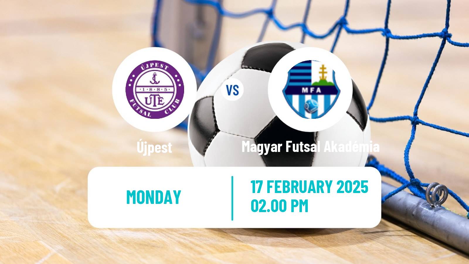 Futsal Hungarian NB I Futsal Újpest - Magyar Futsal Akadémia