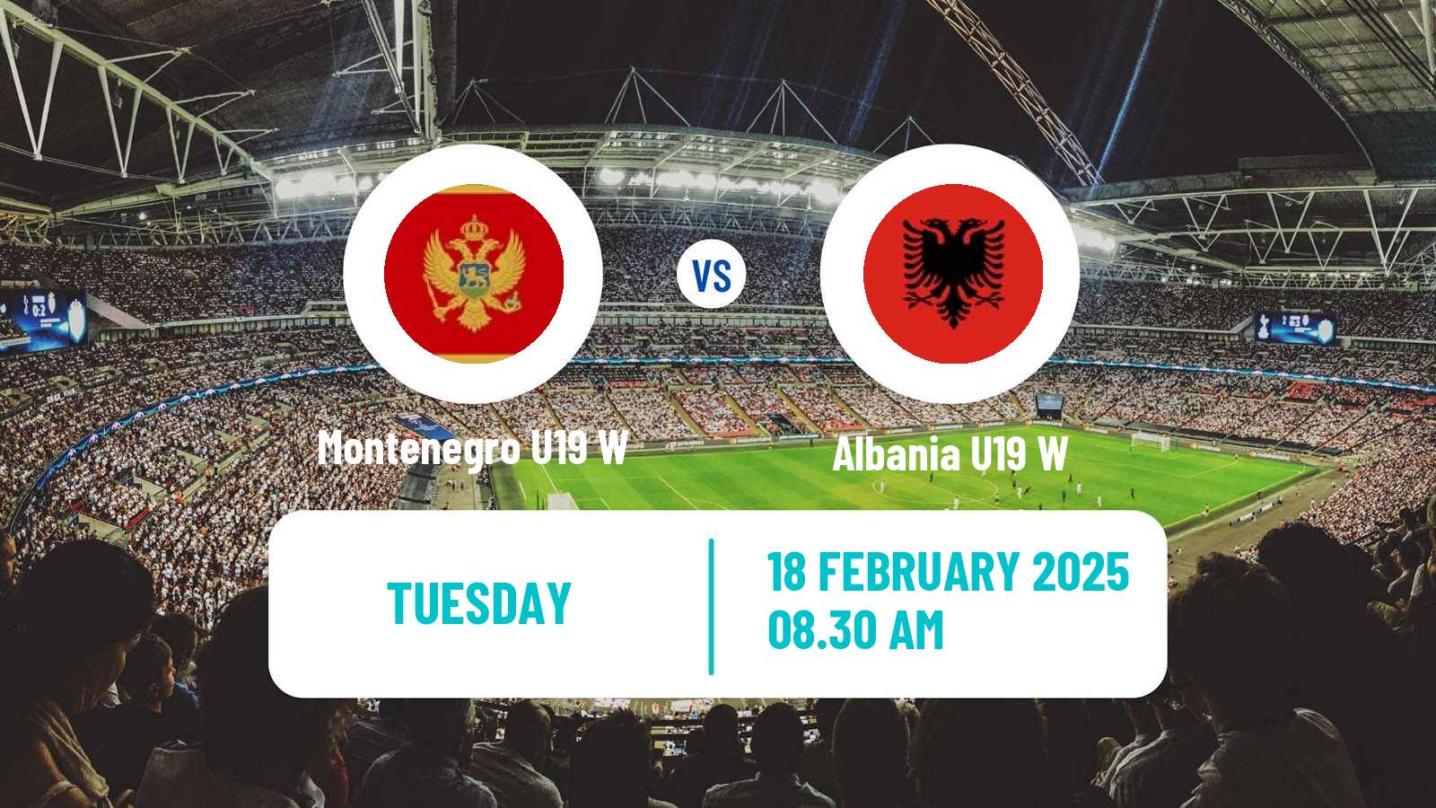 Soccer UEFA Euro U19 Women Montenegro U19 W - Albania U19 W