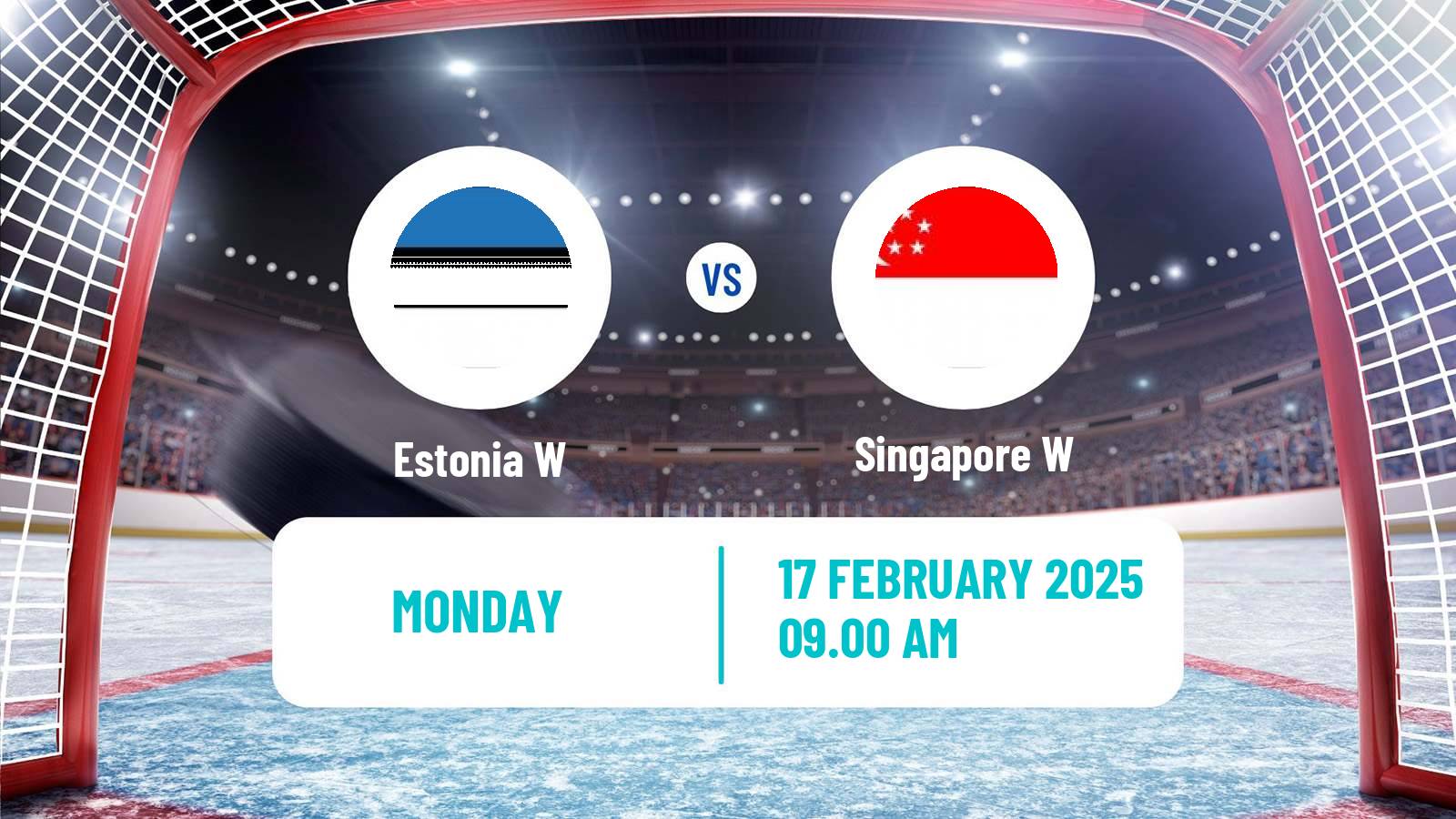 Hockey IIHF World Championship IIIB Women Estonia W - Singapore W