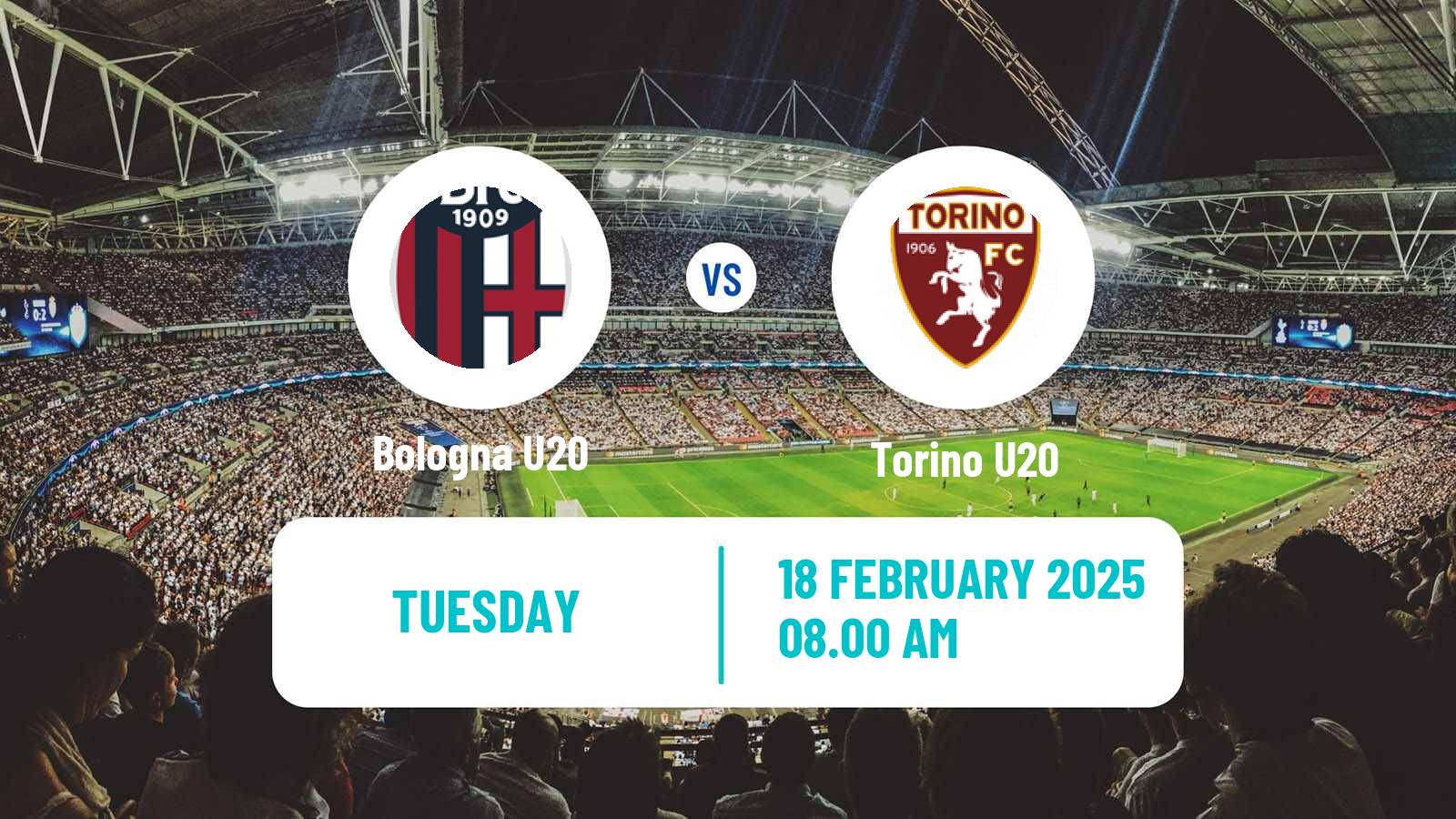 Soccer Italian Primavera 1 Bologna U20 - Torino U20