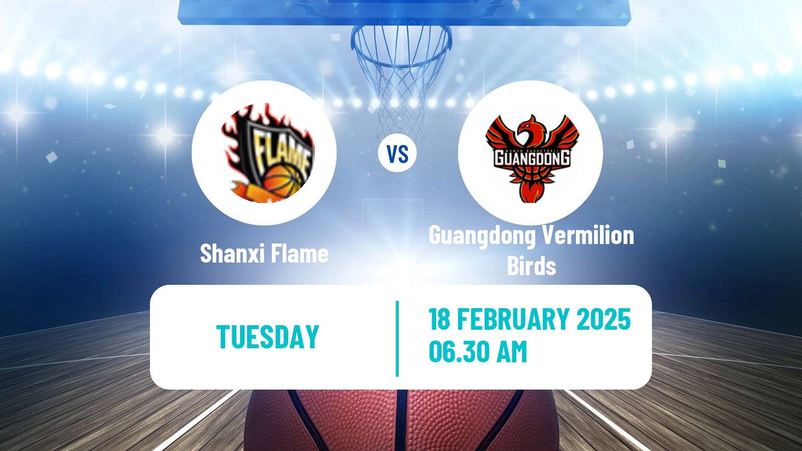 Basketball WCBA Shanxi Flame - Guangdong Vermilion Birds