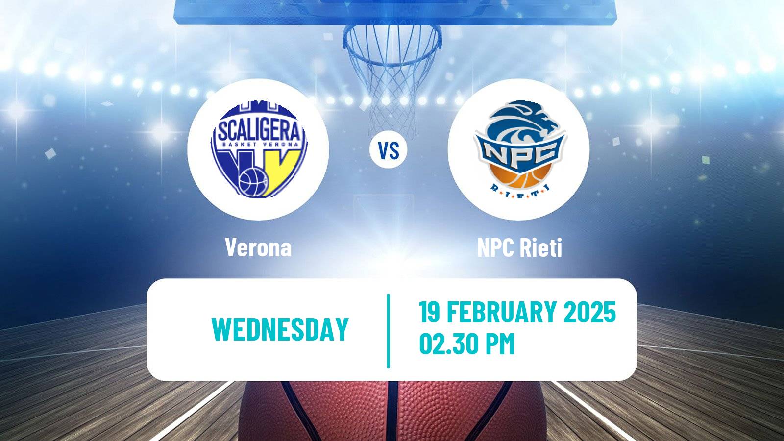 Basketball Italian Serie A2 Basketball Verona - Rieti