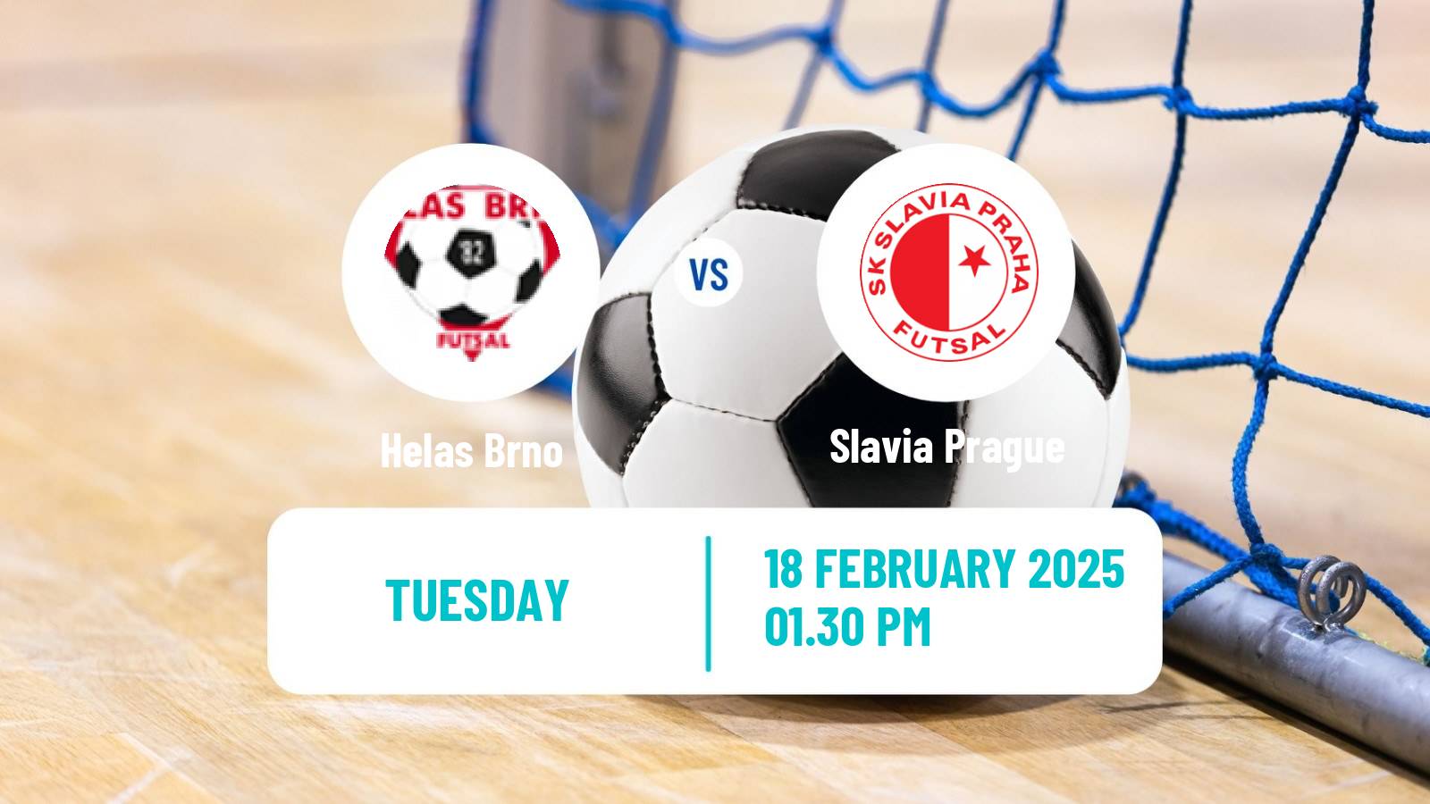 Futsal Czech 1 Futsal Liga Helas Brno - Slavia Prague