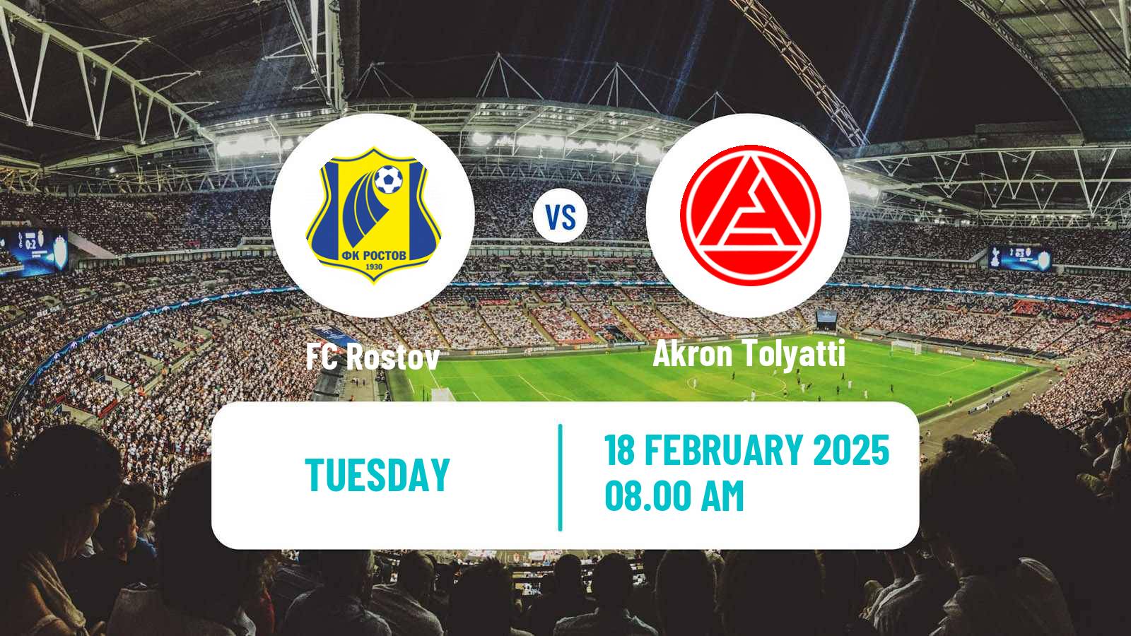 Soccer Club Friendly Rostov - Akron Tolyatti