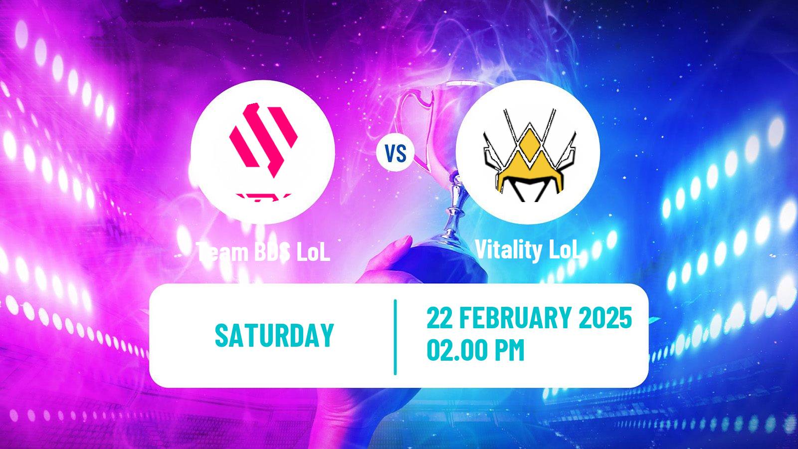 Esports League Of Legends Lec Team BDS - Vitality