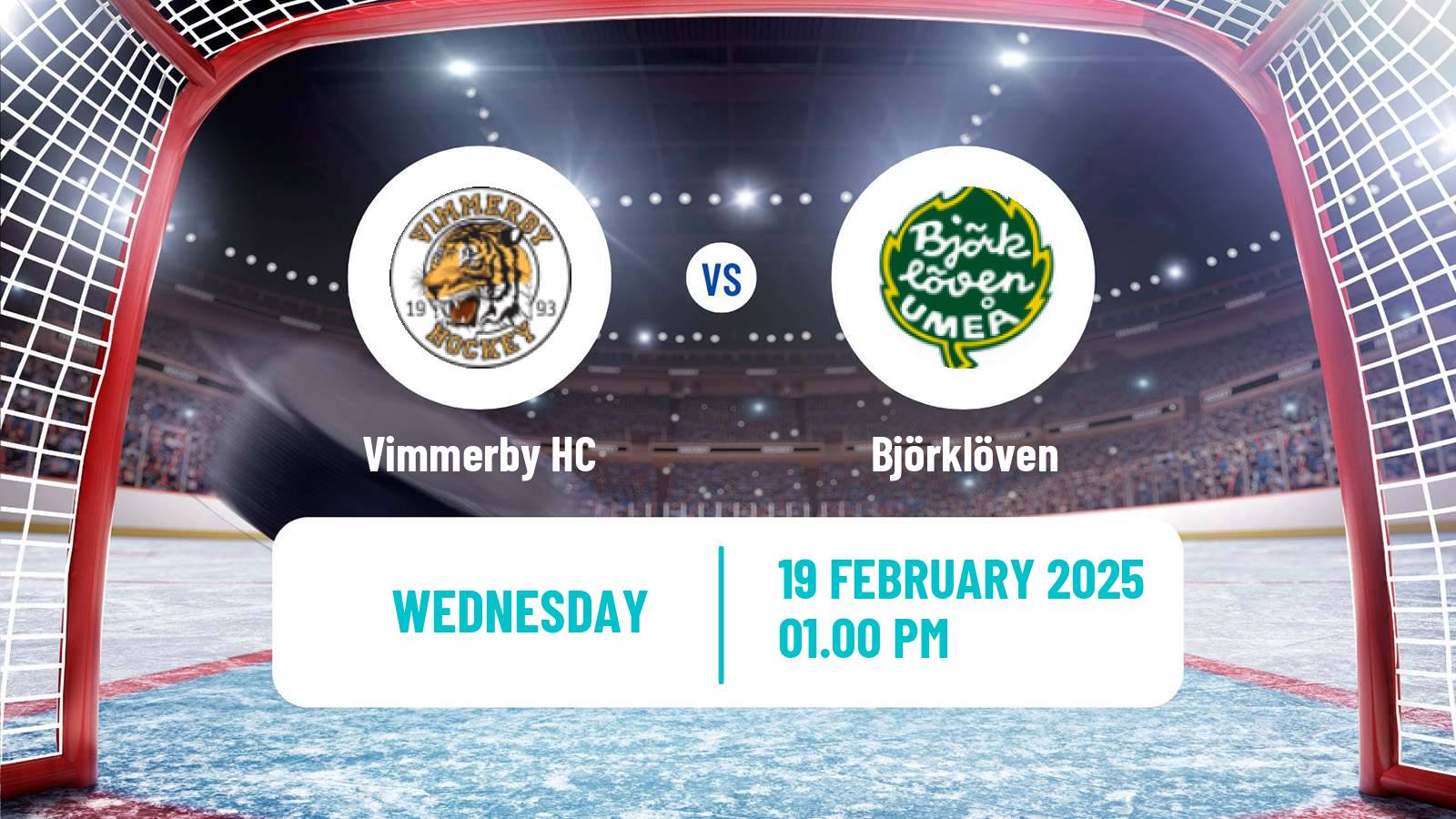 Hockey Swedish Hockey Allsvenskan Vimmerby - Björklöven