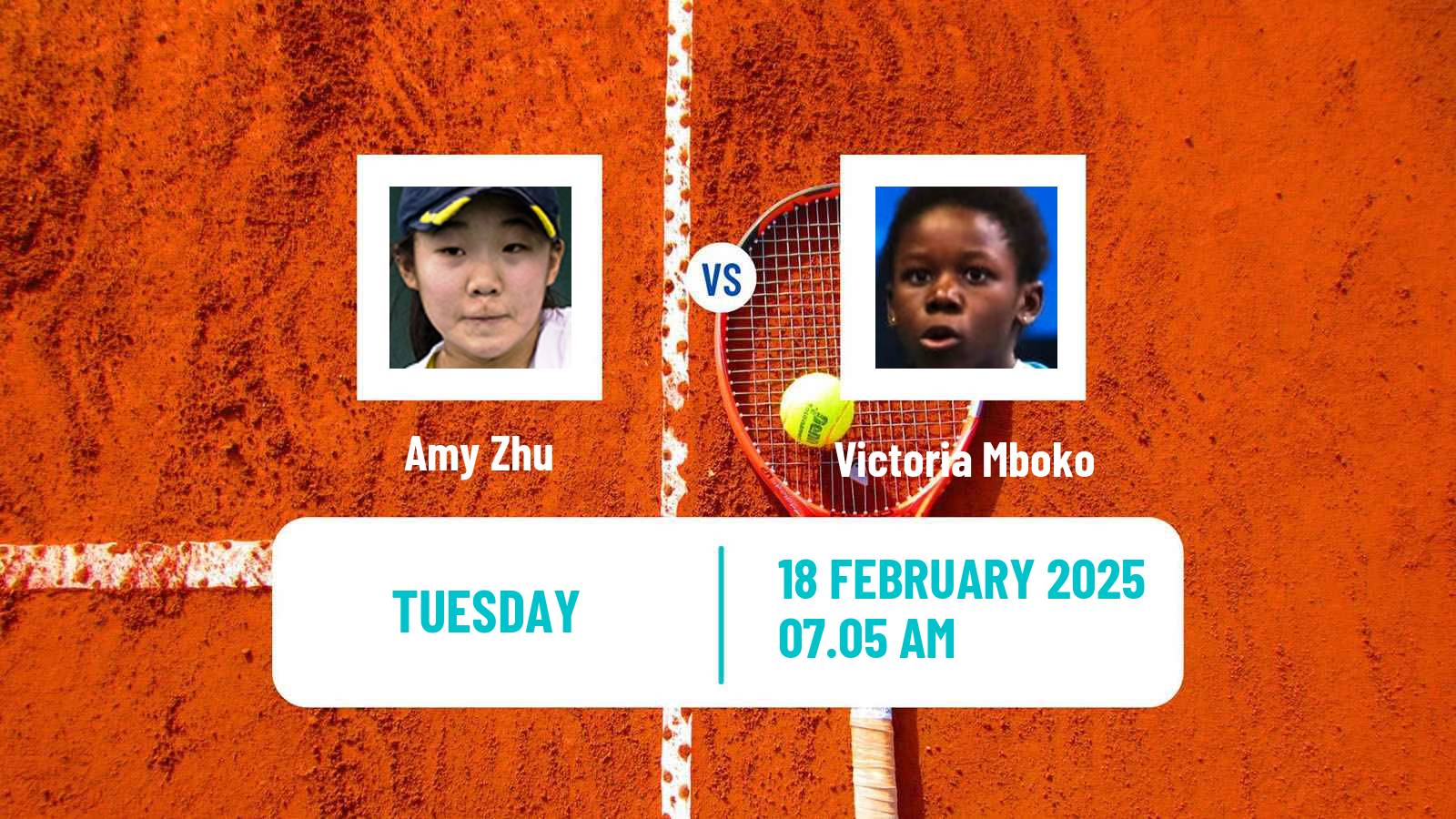 Tennis ITF W35 Manchester Women 2025 Amy Zhu - Victoria Mboko