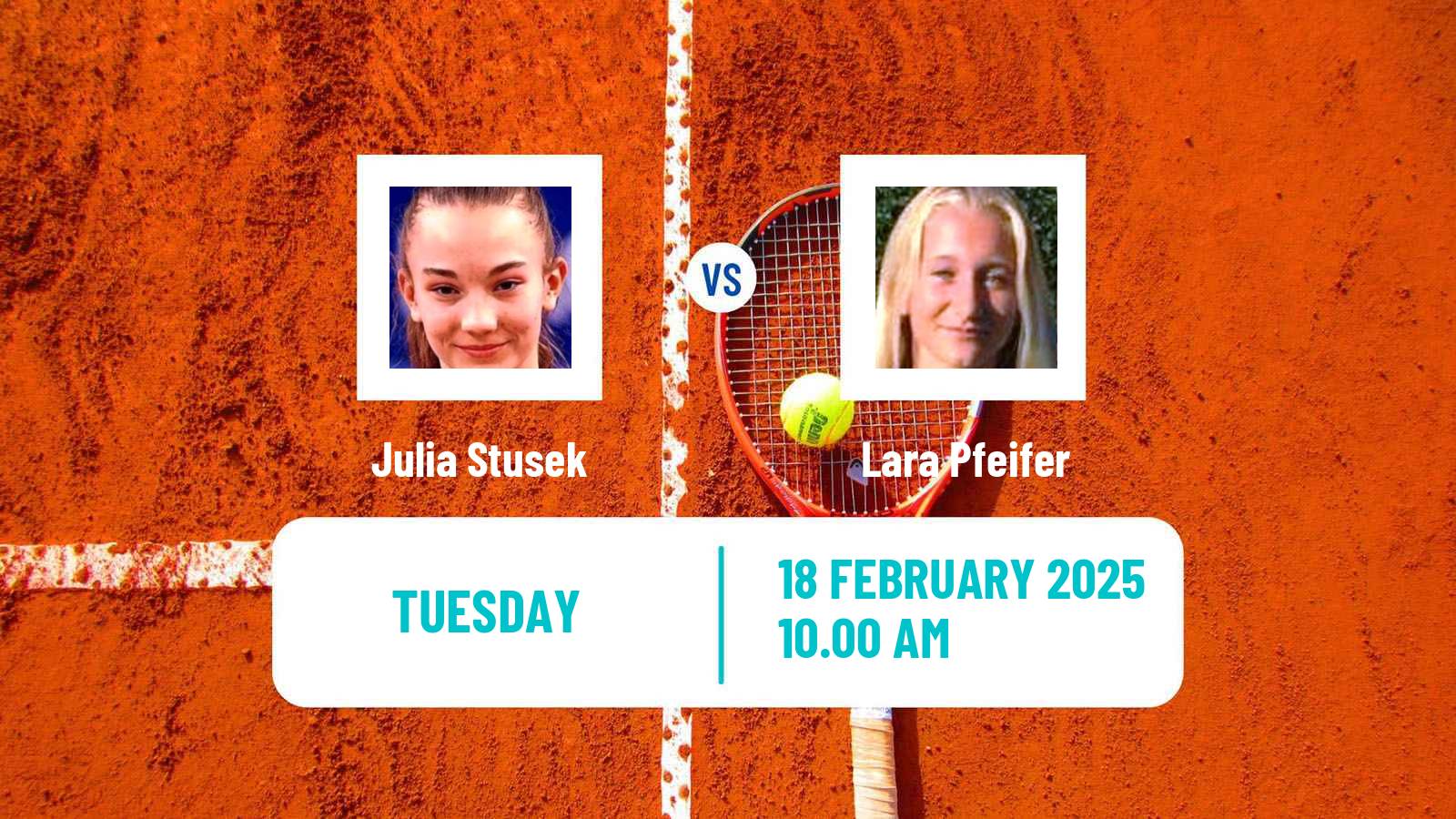 Tennis ITF W15 Bucharest Women Julia Stusek - Lara Pfeifer