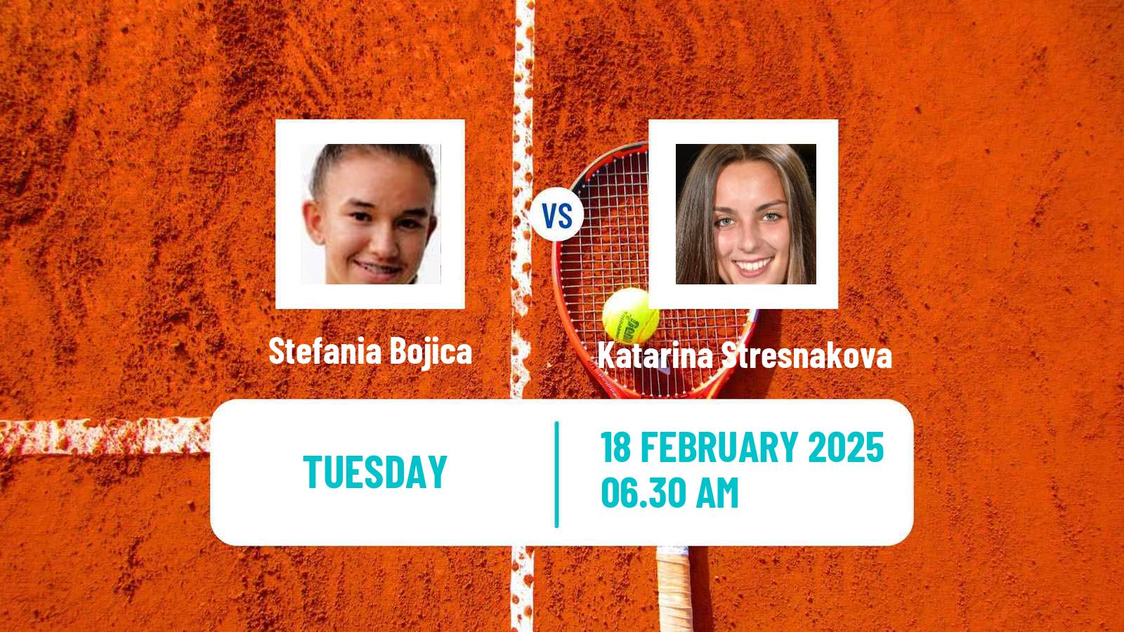 Tennis ITF W15 Bucharest Women Stefania Bojica - Katarina Stresnakova