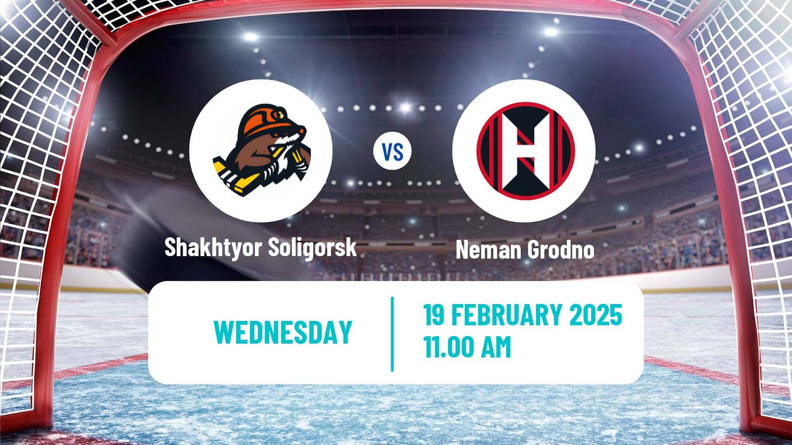 Hockey Belarusian Extraleague Shakhtyor Soligorsk - Neman Grodno