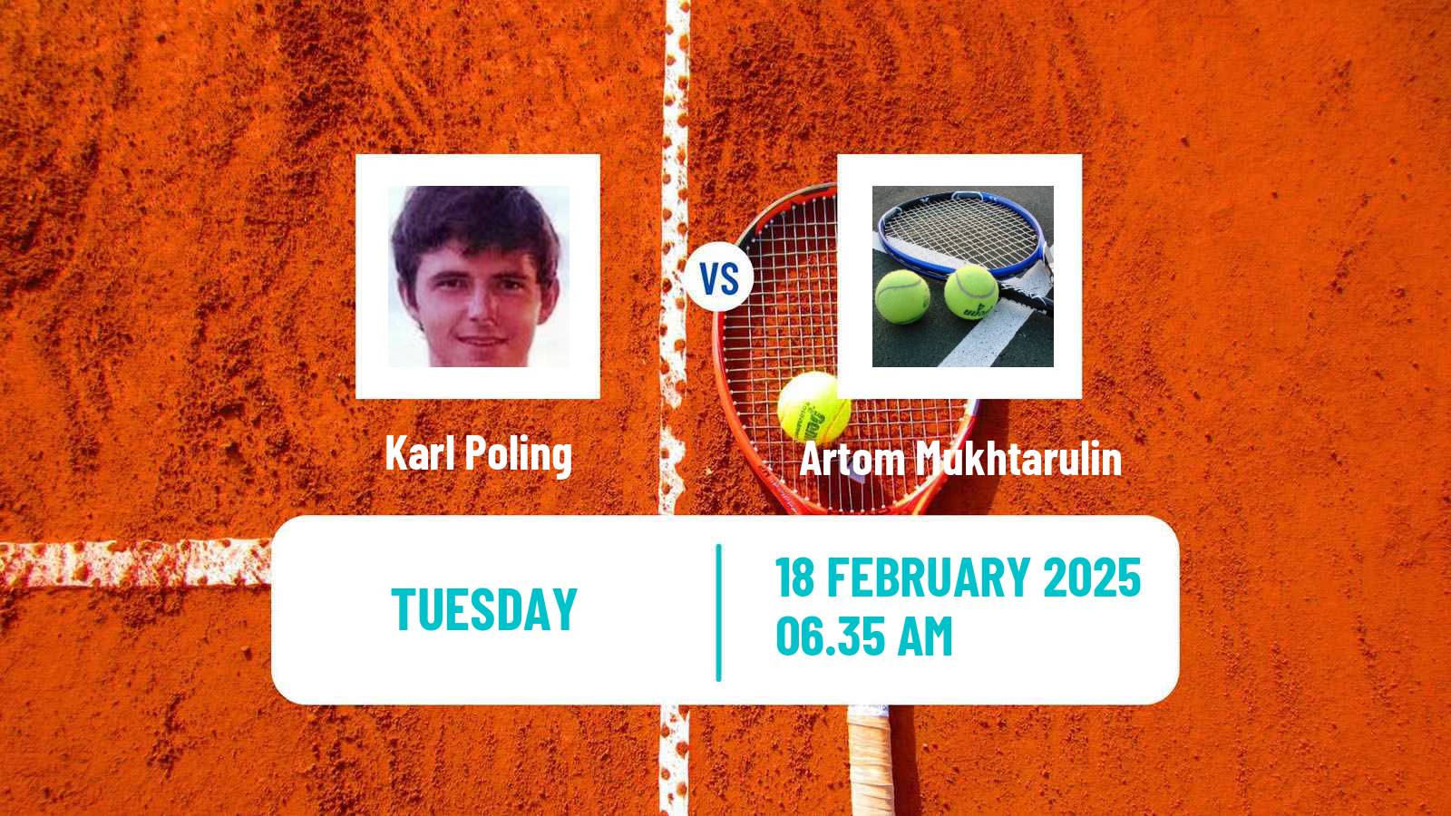 Tennis ITF M15 Monastir 7 Men Karl Poling - Artom Mukhtarulin