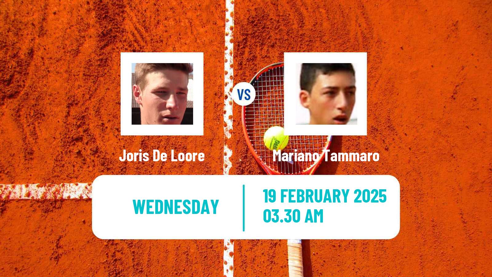 Tennis ITF M25 Trento Men Joris De Loore - Mariano Tammaro