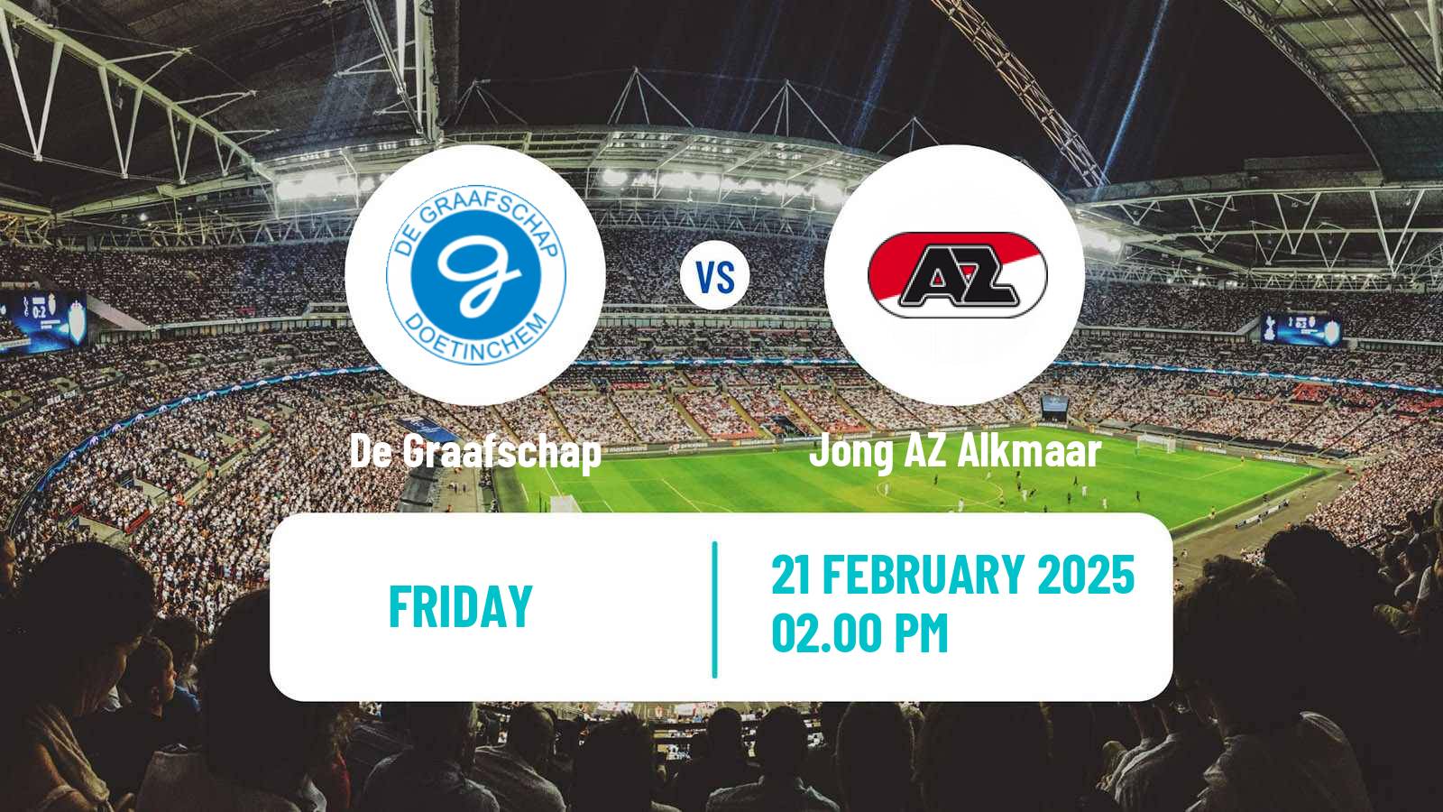 Soccer Dutch Eerste Divisie De Graafschap - Jong AZ Alkmaar