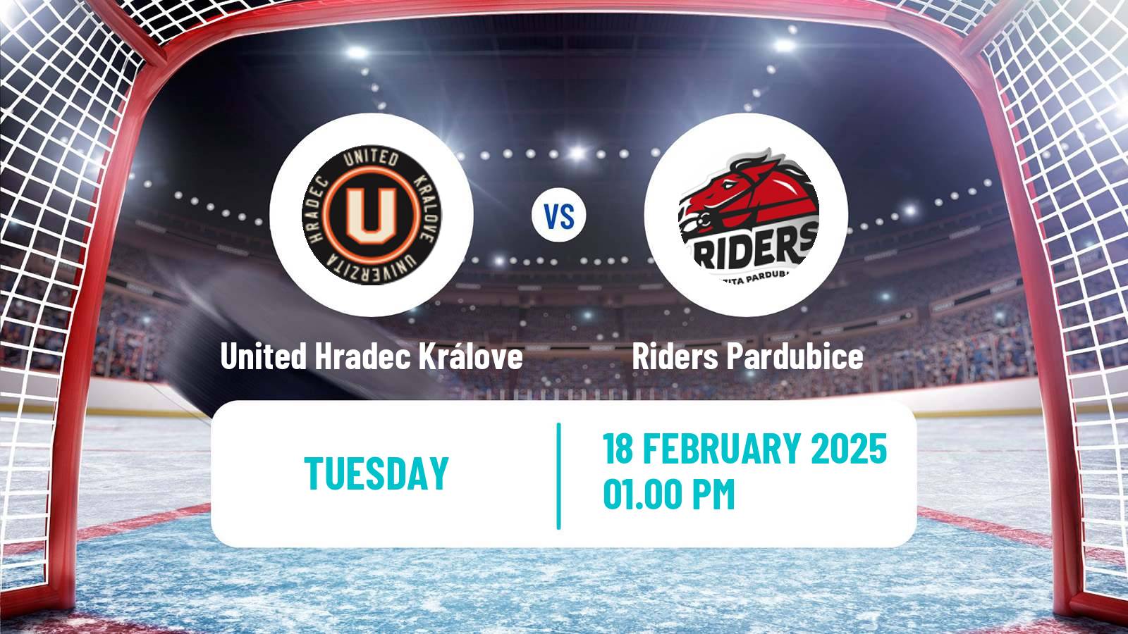 Hockey Czech ULLH United Hradec Králove - Riders Pardubice