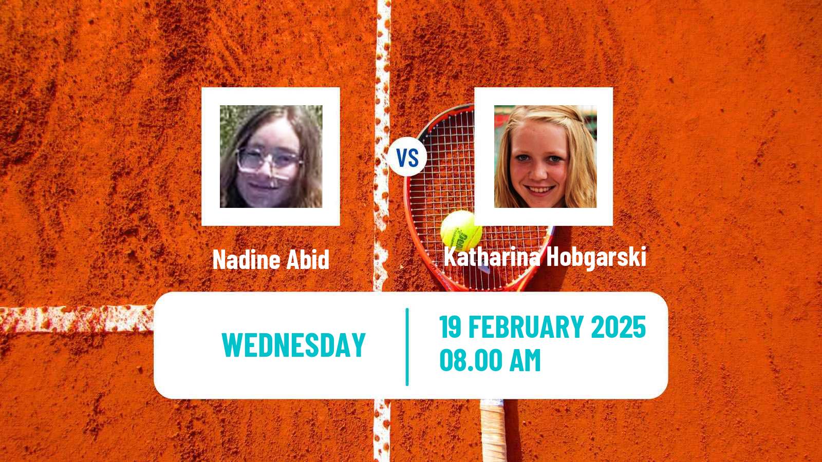 Tennis ITF W15 Monastir 7 Women Nadine Abid - Katharina Hobgarski