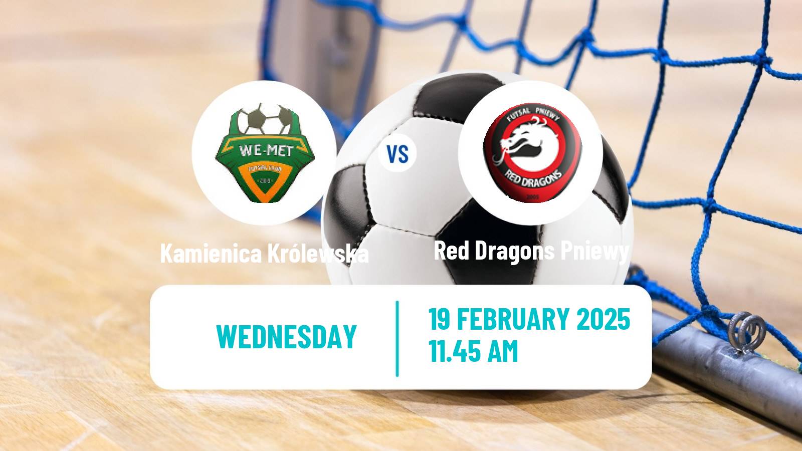 Futsal Polish Ekstraklasa Futsal Kamienica Królewska - Red Dragons Pniewy