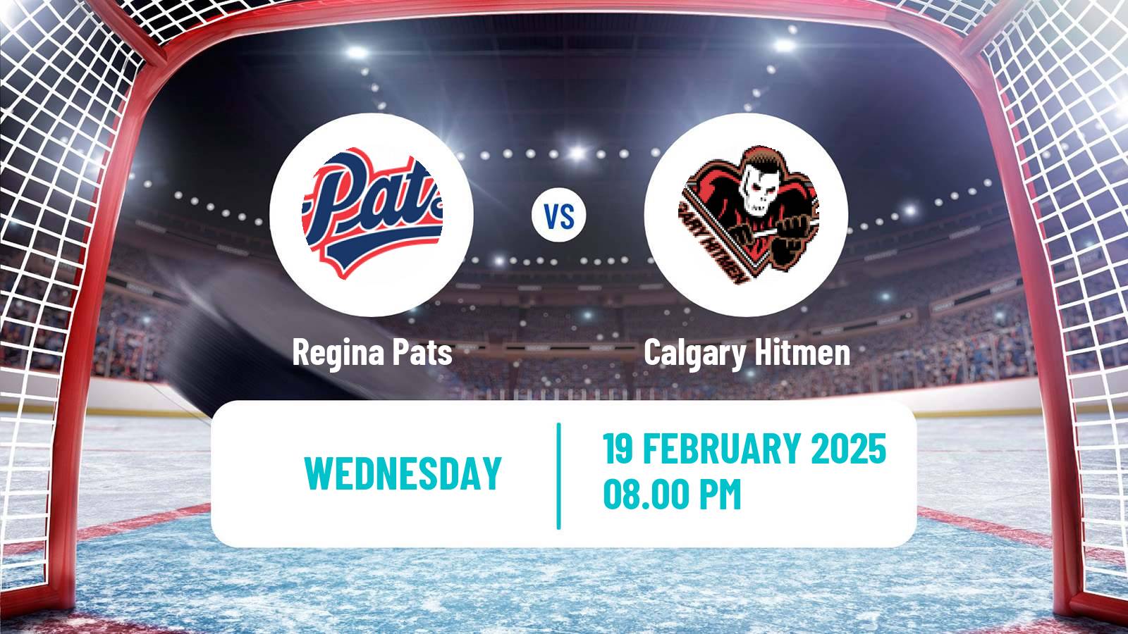 Hockey WHL Regina Pats - Calgary Hitmen