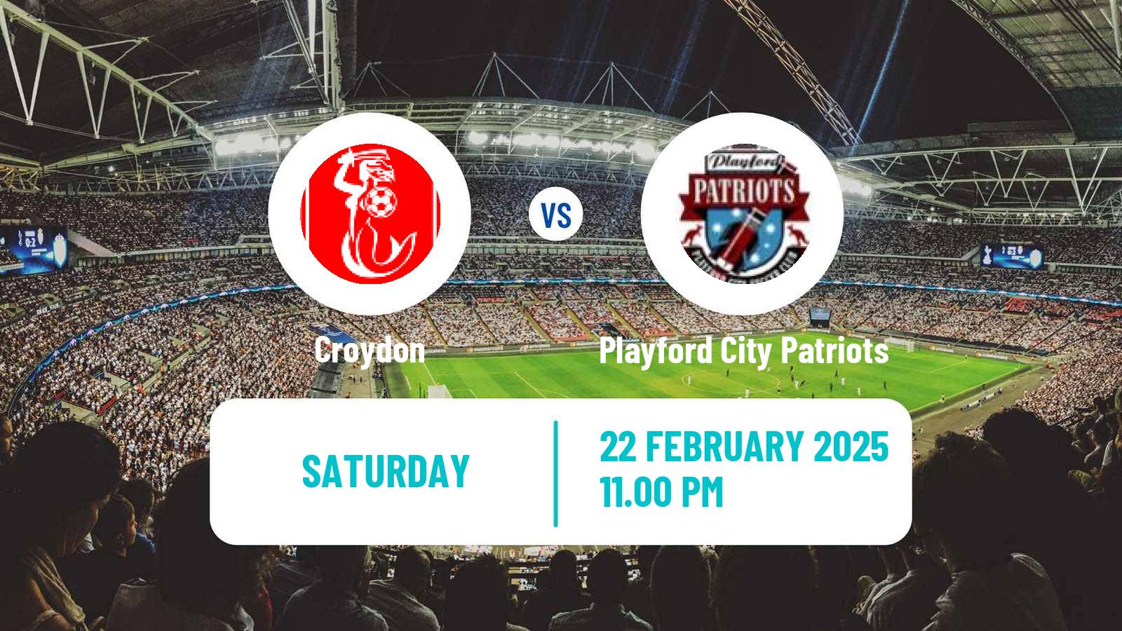 Soccer Australian NPL South Australian Croydon - Playford City Patriots