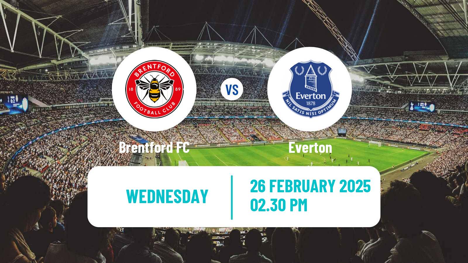 Soccer English Premier League Brentford - Everton