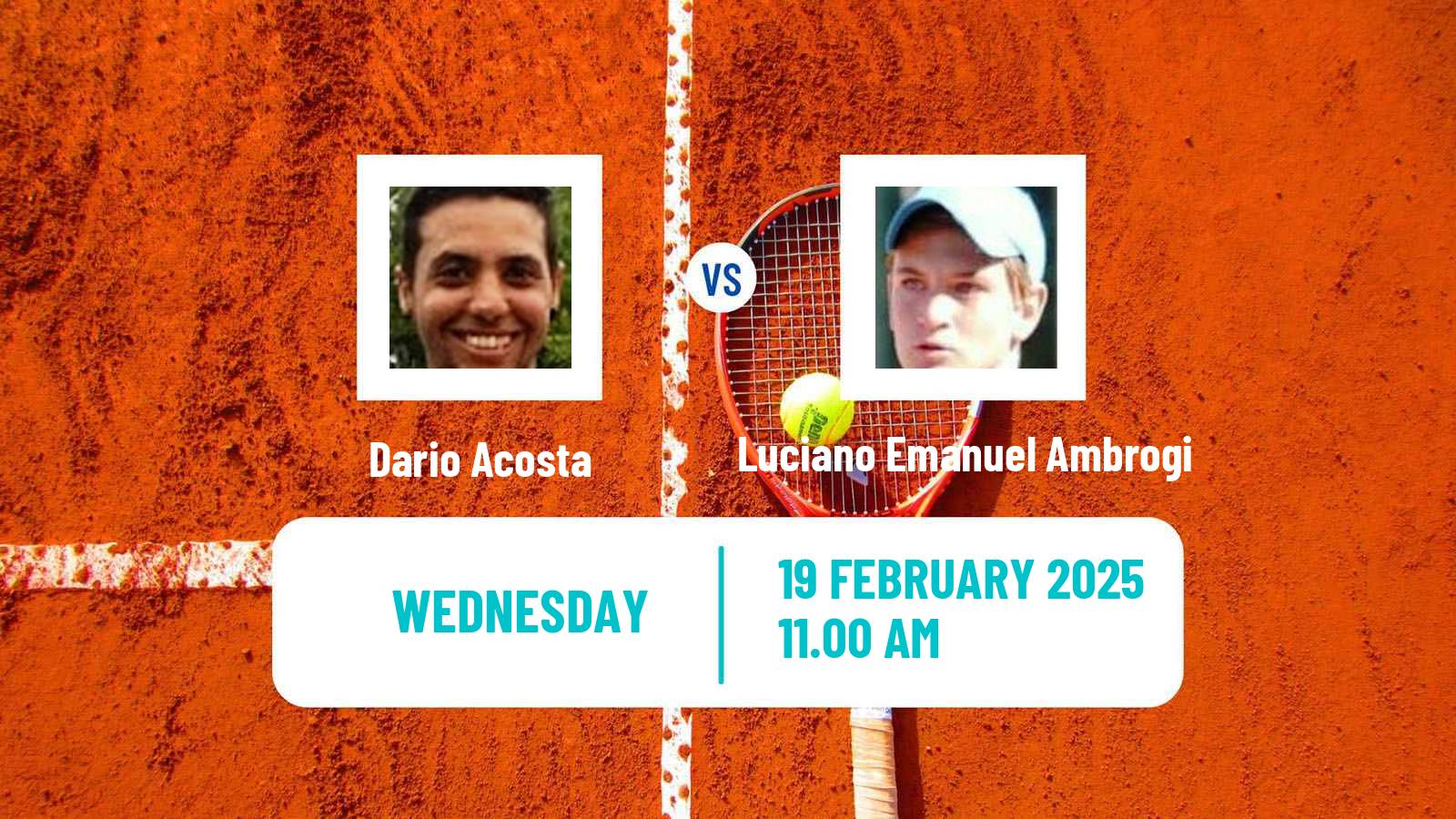 Tennis ITF M25 Punta Del Este 3 Men Dario Acosta - Luciano Emanuel Ambrogi