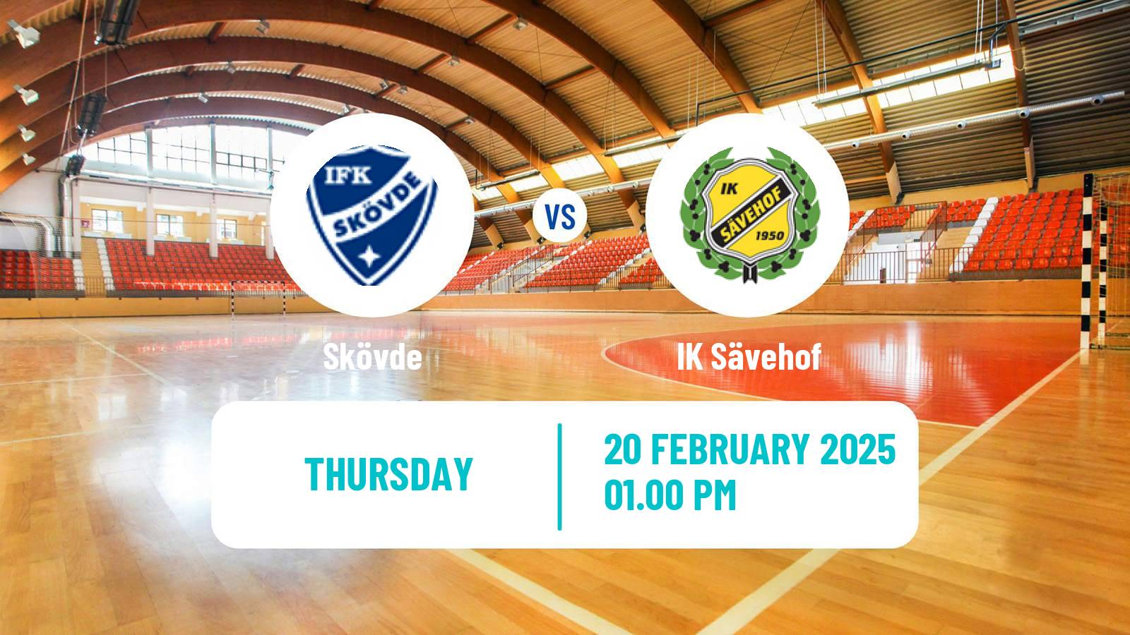 Handball Swedish Elitserien Handball Skövde - Sävehof