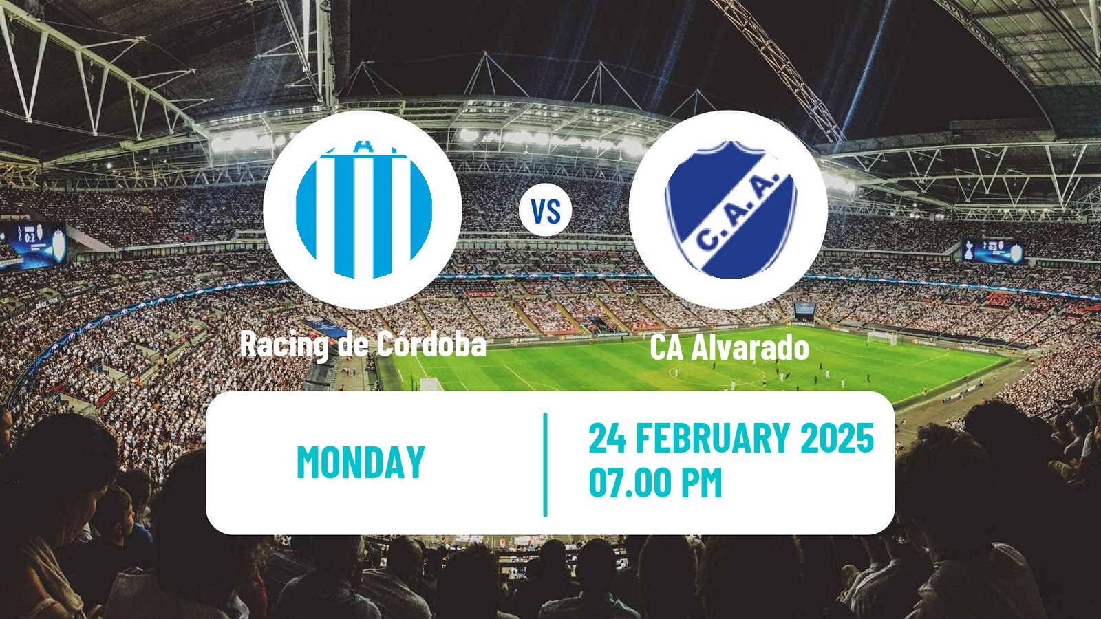 Soccer Argentinian Primera Nacional Racing de Córdoba - Alvarado