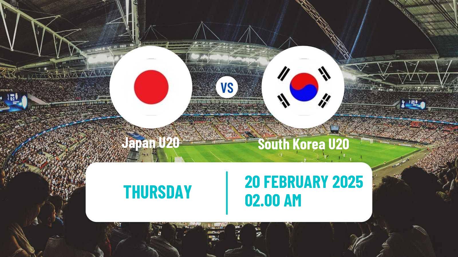 Soccer AFC Championship U20 Japan U20 - South Korea U20