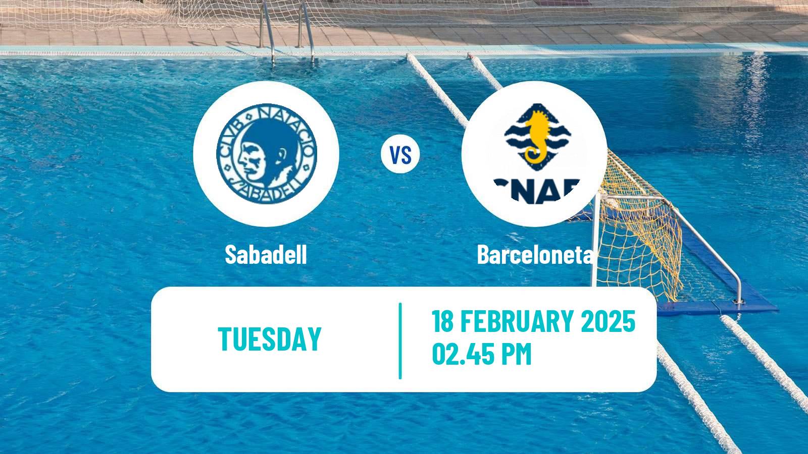 Water polo Spanish Liga Premaat Women Sabadell - Barceloneta