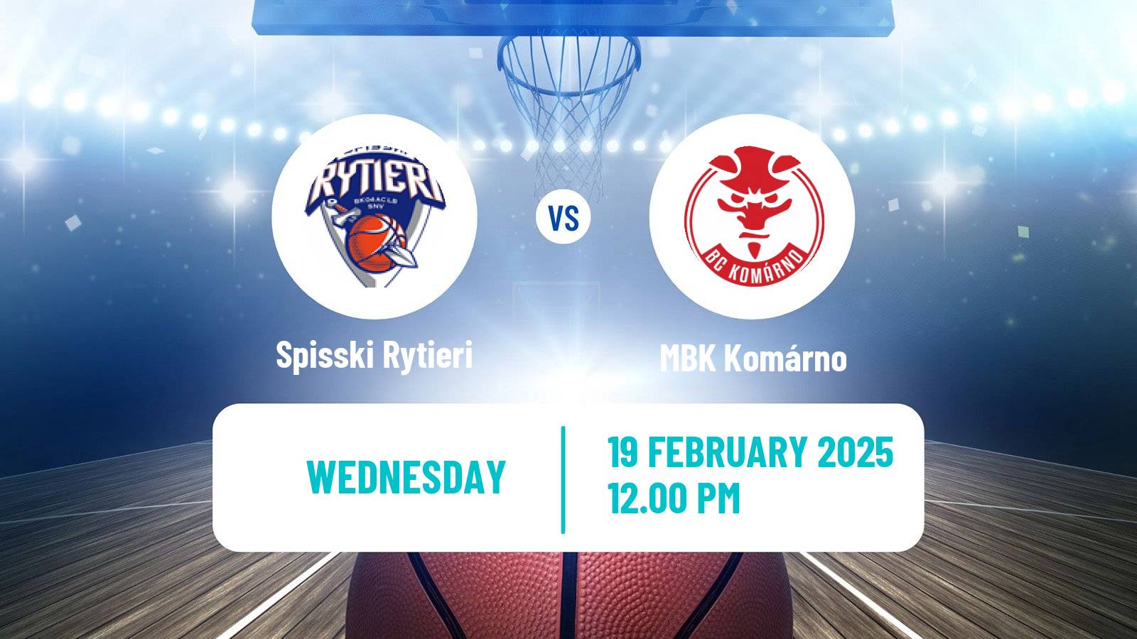 Basketball Slovak Extraliga Basketball Spisski Rytieri - Komárno