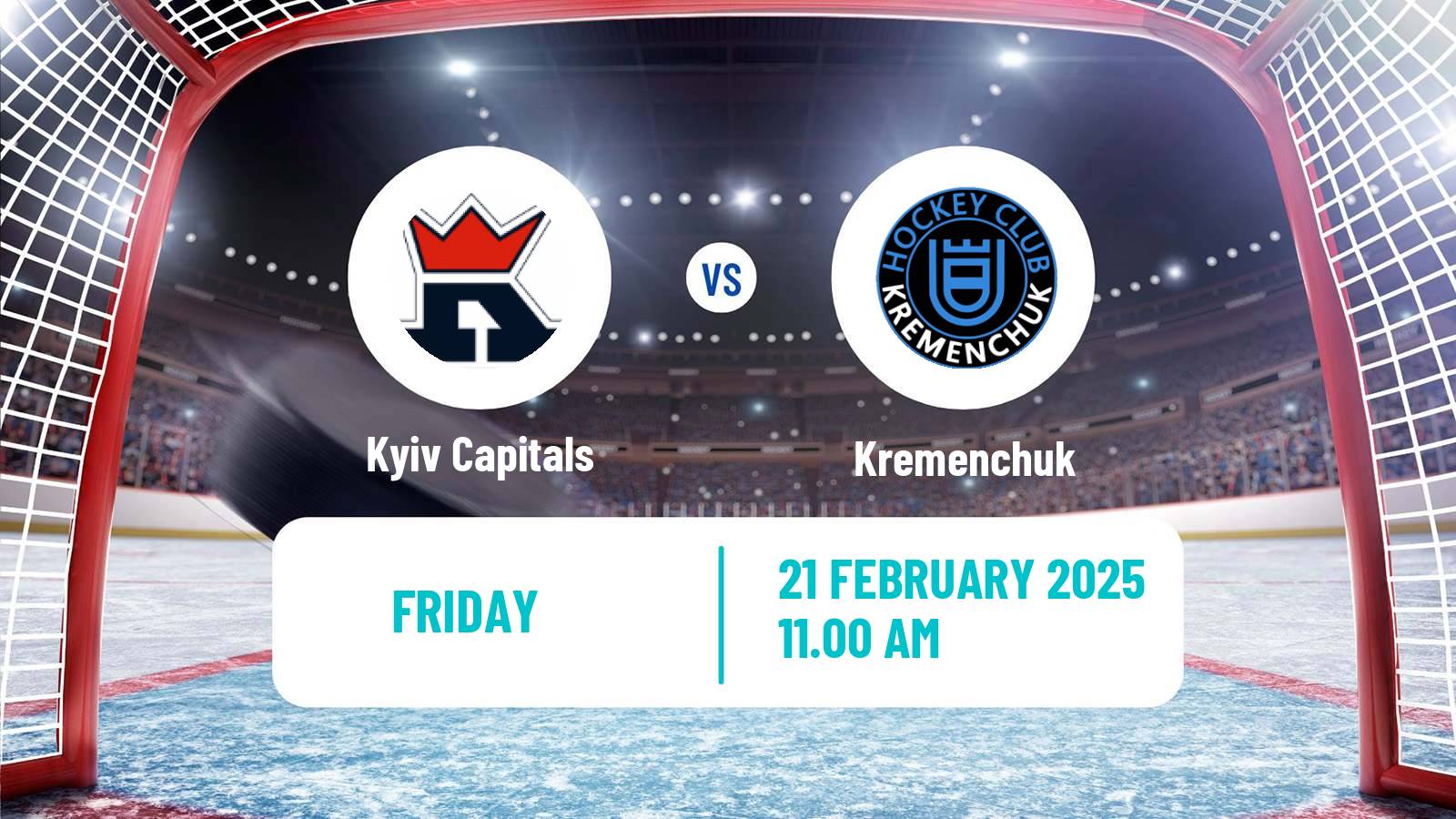 Hockey Ukrainian UHL Kyiv Capitals - Kremenchuk