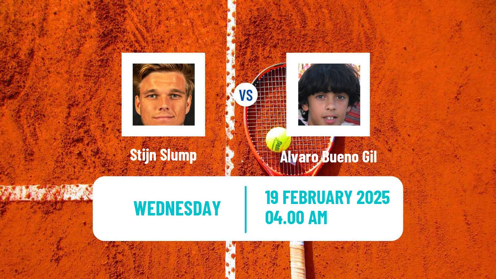 Tennis ITF M15 Villena Men Stijn Slump - Alvaro Bueno Gil