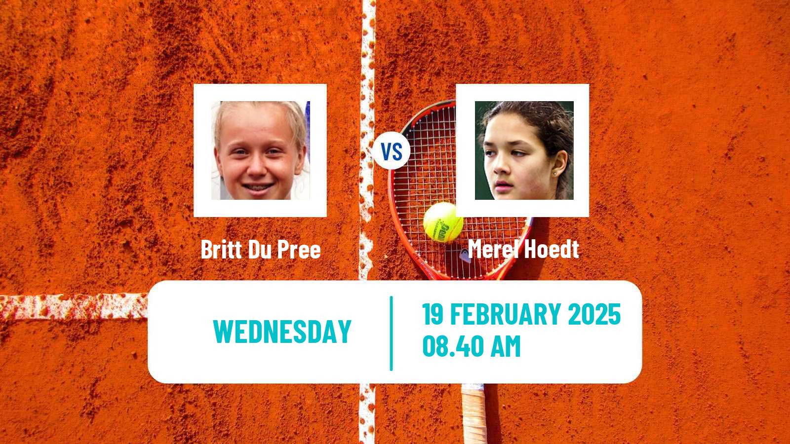 Tennis ITF W15 Manacor 2 Women Britt Du Pree - Merel Hoedt