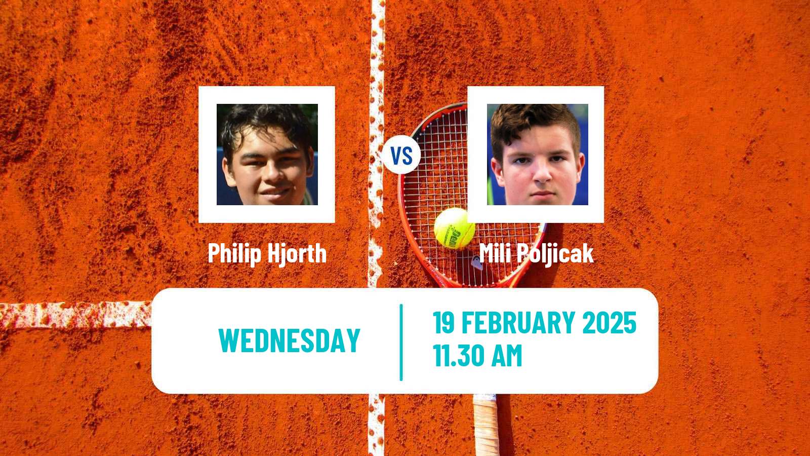 Tennis ITF M25 Vila Real De Santo Antonio 2 Men Philip Hjorth - Mili Poljicak