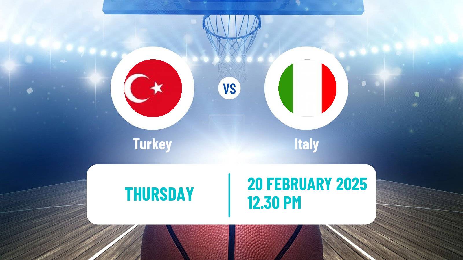 Basketball EuroBasket Turkey - Italy