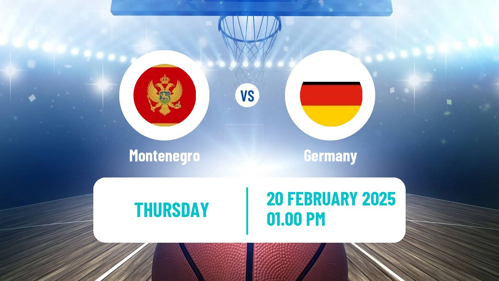 Basketball EuroBasket Montenegro - Germany